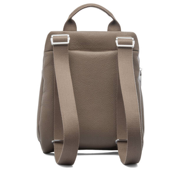 Bej Hakiki Deri Kadın Sırt Çantası - S1SR00079384-B73 - 3