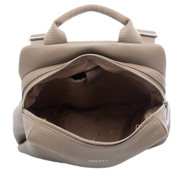 Bej Hakiki Deri Kadın Sırt Çantası - S1SR00079384-B73 - 4