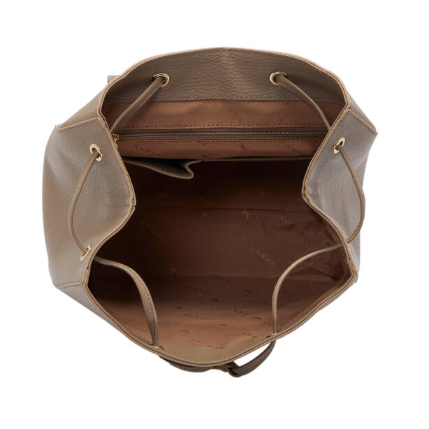 Bej Deri Kadın Sırt Çantası - S1SR00080456-S95 - 4