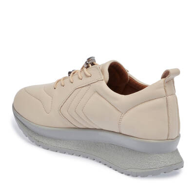  Bej Deri Kadın Sneaker - K23S1AY66801-A25 - 2