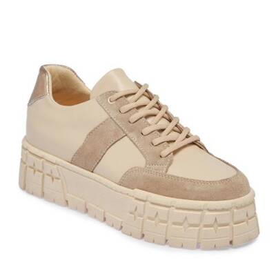  Bej Deri Kadın Sneaker - K23S1AY67031-A25 - 1