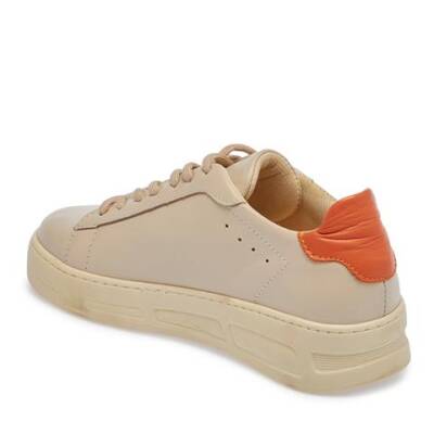  Bej Deri Kadın Sneaker - K23S1AY67032-A25 - 2