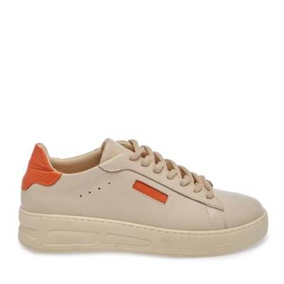  Bej Deri Kadın Sneaker - K23S1AY67032-A25 - 3