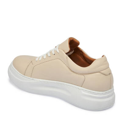 Bej Deri Kadın Sneaker - K24I1AY67089-A25 - 2