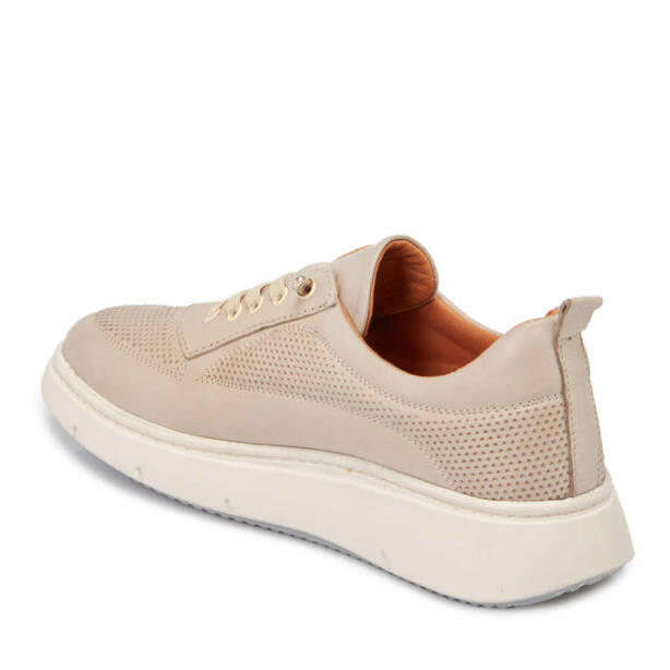 Bej Deri Kadın Sneaker - K24I1AY67146-Q5Q - 2