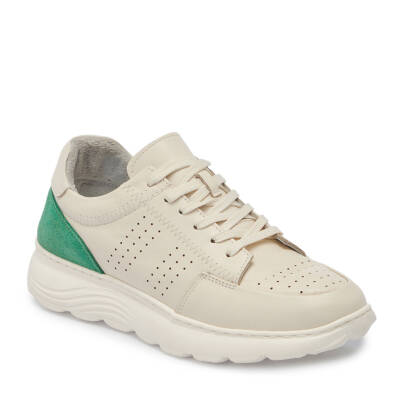 Bej Deri Kadın Sneaker - K24I1AY67297-A25 - 1