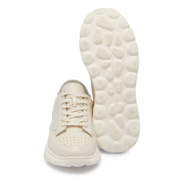 Bej Deri Kadın Sneaker - K24I1AY67297-A25 - 4