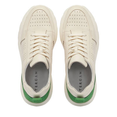 Bej Deri Kadın Sneaker - K24I1AY67297-A25 - 5