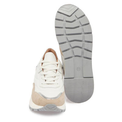  Bej Deri Kadın Sneaker - K24I1AY67304-B79 - 4