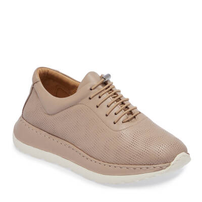 Bej Deri Kadın Sneaker - K24I1AY67360-A59 