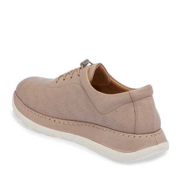 Bej Hakiki Deri Kadın Sneaker - K24I1AY67360-A59 - 3