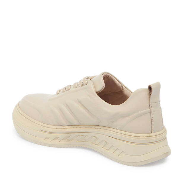 Bej Deri Kadın Sneaker - K24S1AY67552-A25 - 2