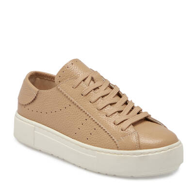 Bej Deri Kadın Sneaker - K24S1AY67575-T8Z - 1