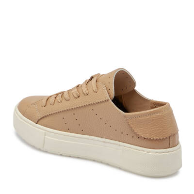 Bej Deri Kadın Sneaker - K24S1AY67575-T8Z - 2