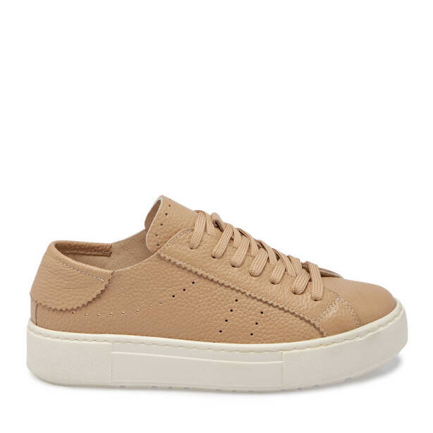 Bej Deri Kadın Sneaker - K24S1AY67575-T8Z - 3
