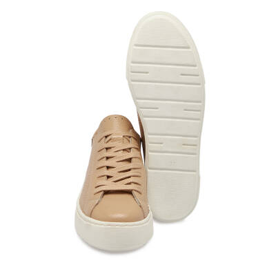 Bej Deri Kadın Sneaker - K24S1AY67575-T8Z - 4