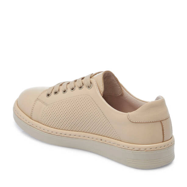 Bej Hakiki Deri Kadın Sneaker - K25I1AY67922-A25 - 3