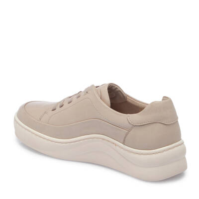Bej Deri Kadın Sneaker - K25I1AY67939-Q5Q - 2