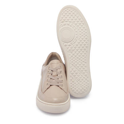 Bej Deri Kadın Sneaker - K25I1AY67939-Q5Q - 4