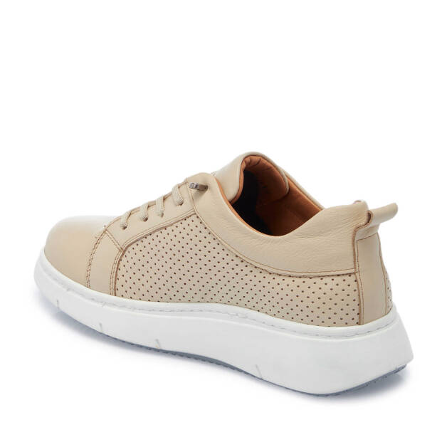 Bej Deri Kadın Sneaker - K25I1AY67995-A25 - 2