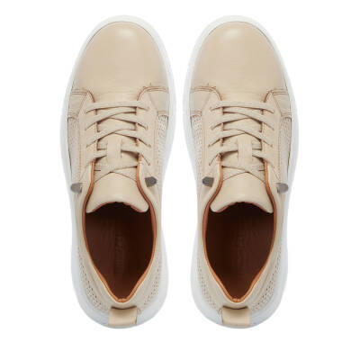 Bej Deri Kadın Sneaker - K25I1AY67995-A25 - 5