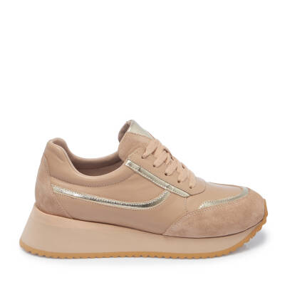 Bej Deri Kadın Sneaker - K25I1AY68053-A25 - 3