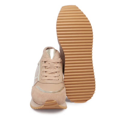 Bej Deri Kadın Sneaker - K25I1AY68053-A25 - 4