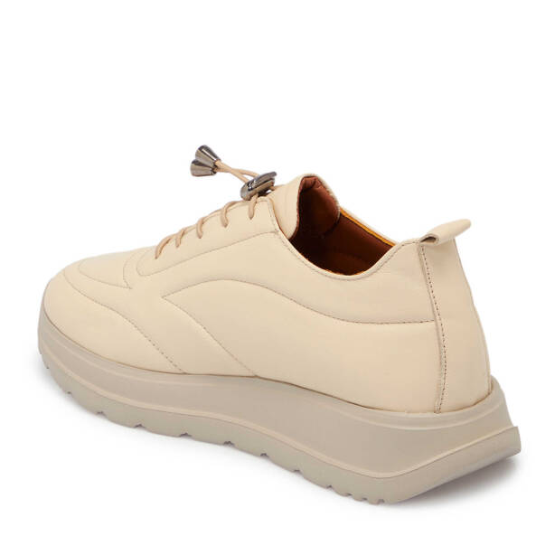 Bej Deri Kadın Sneaker - K25S1AY68169-A25 - 2