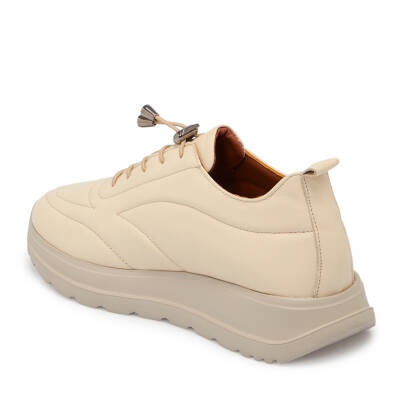 Bej Deri Kadın Sneaker - K25S1AY68169-A25 - 2