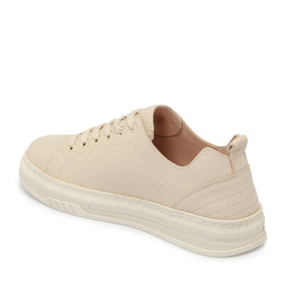 Bej Deri Kadın Sneaker - K25S1AY68174-A25 - 2