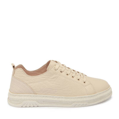 Bej Deri Kadın Sneaker - K25S1AY68174-A25 - 3