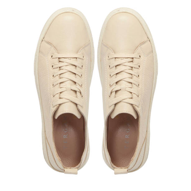 Bej Deri Kadın Sneaker - K25S1AY68174-A25 - 5