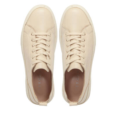 Bej Deri Kadın Sneaker - K25S1AY68174-A25 - 5