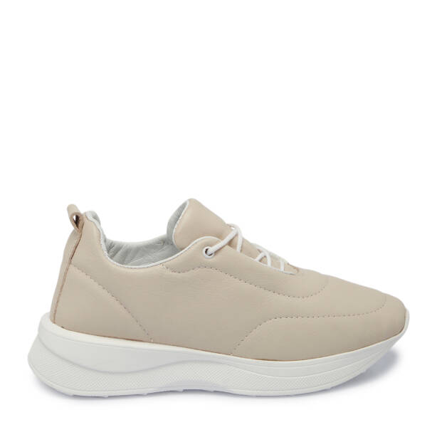 Bej Deri Kadın Sneaker - K25S1AY68201-A25 - 3