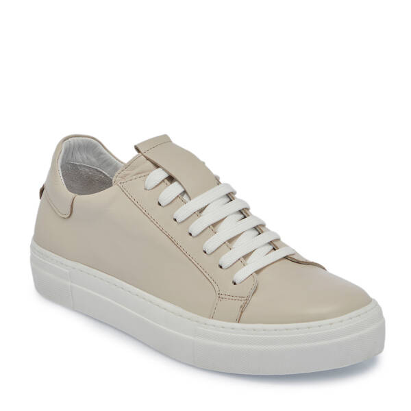Bej Deri Kadın Sneaker - K25S1AY68368-A25 - 1