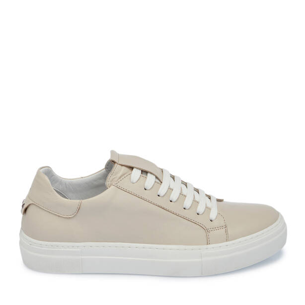 Bej Deri Kadın Sneaker - K25S1AY68368-A25 - 3