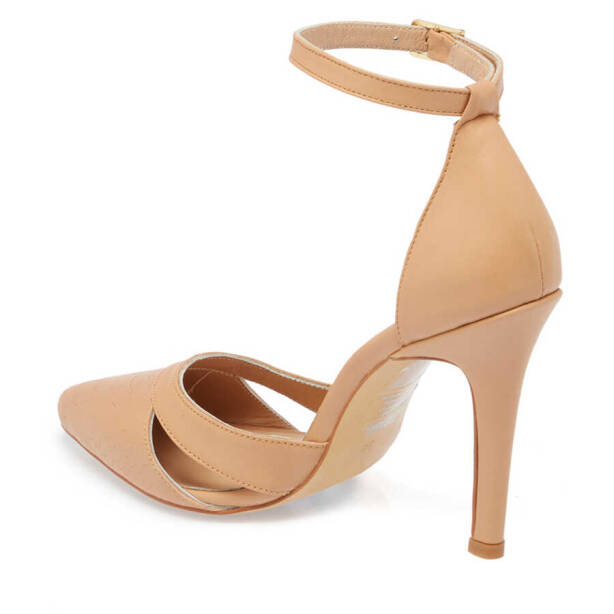 Bej Deri Kadın Stiletto - K24I1AY67289-S2S - 2