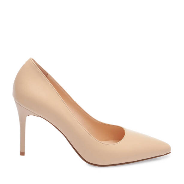 Bej Deri Kadın Stiletto - K24S1AY67599-A25 - 3