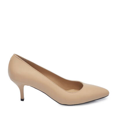Bej Deri Kadın Stiletto - K24S1AY67737-B22 - 3