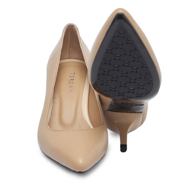 Bej Deri Kadın Stiletto - K24S1AY67737-B22 - 4