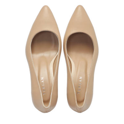 Bej Deri Kadın Stiletto - K24S1AY67737-B22 - 5