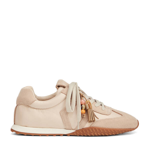 Bej Deri-Tekstil Kadın Sneaker - K26I1AY68649-V1Z - 1