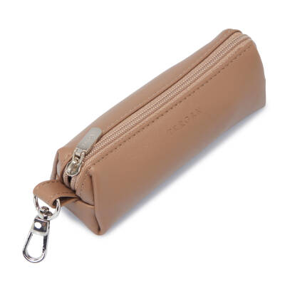 Bej Deri Unisex Anahtarlık - S1AN00000217-D45 
