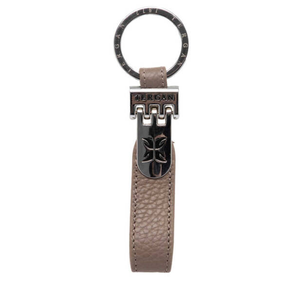 Bej Deri Unisex Anahtarlık - S1AN00000247-B73 - 2