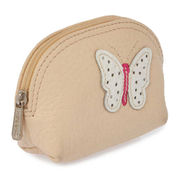 Bej Deri Unisex Bozuk Paralık - S1BP00000156-D67 - 2