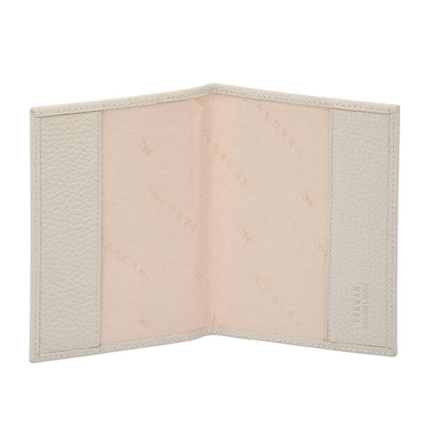 Bej Hakiki Deri Unisex Pasaportluk - S1PS00001200-B19 - Tergan