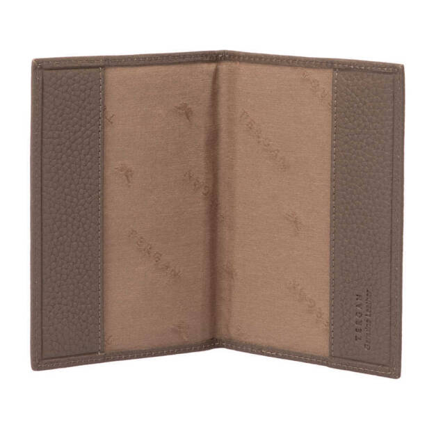 Bej Hakiki Deri Unisex Pasaportluk - S1PS00001200-B73 - Tergan