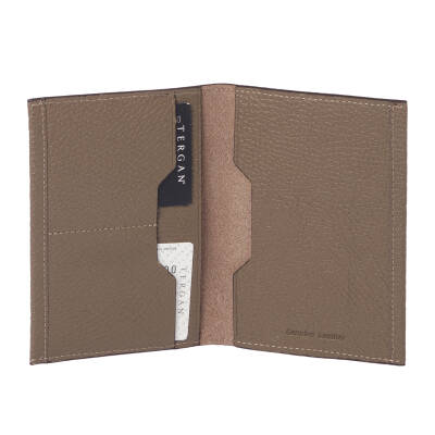 Bej Deri Unisex Pasaportluk - S1PS00001657-B73 - 2