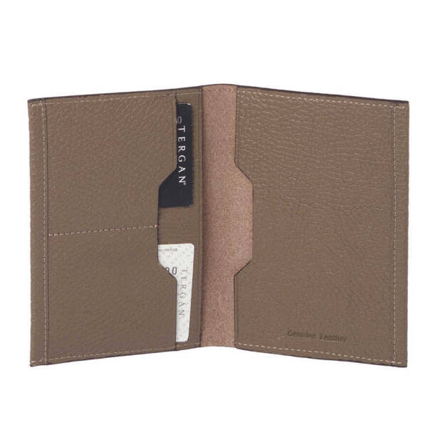 Bej Hakiki Deri Unisex Pasaportluk - S1PS00001657-B73 - 2