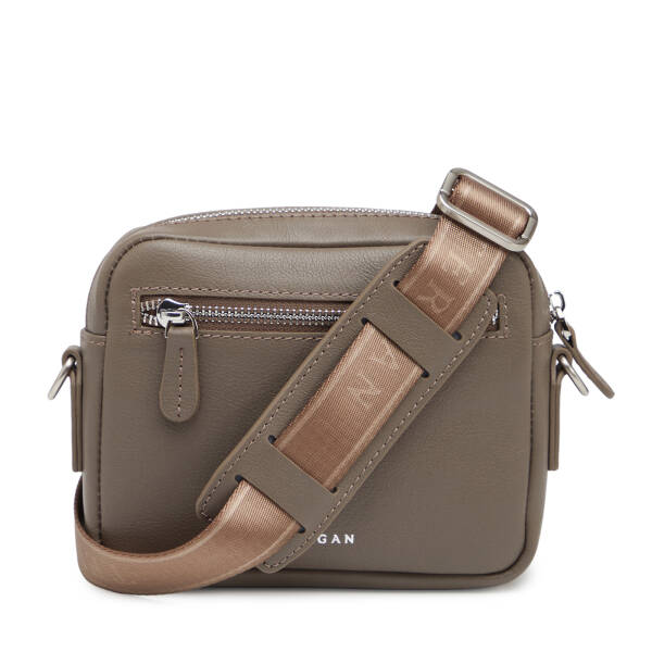 Bej Hakiki Deri Erkek Çapraz Askılı Çanta - S1AC00021542-B56 - 3